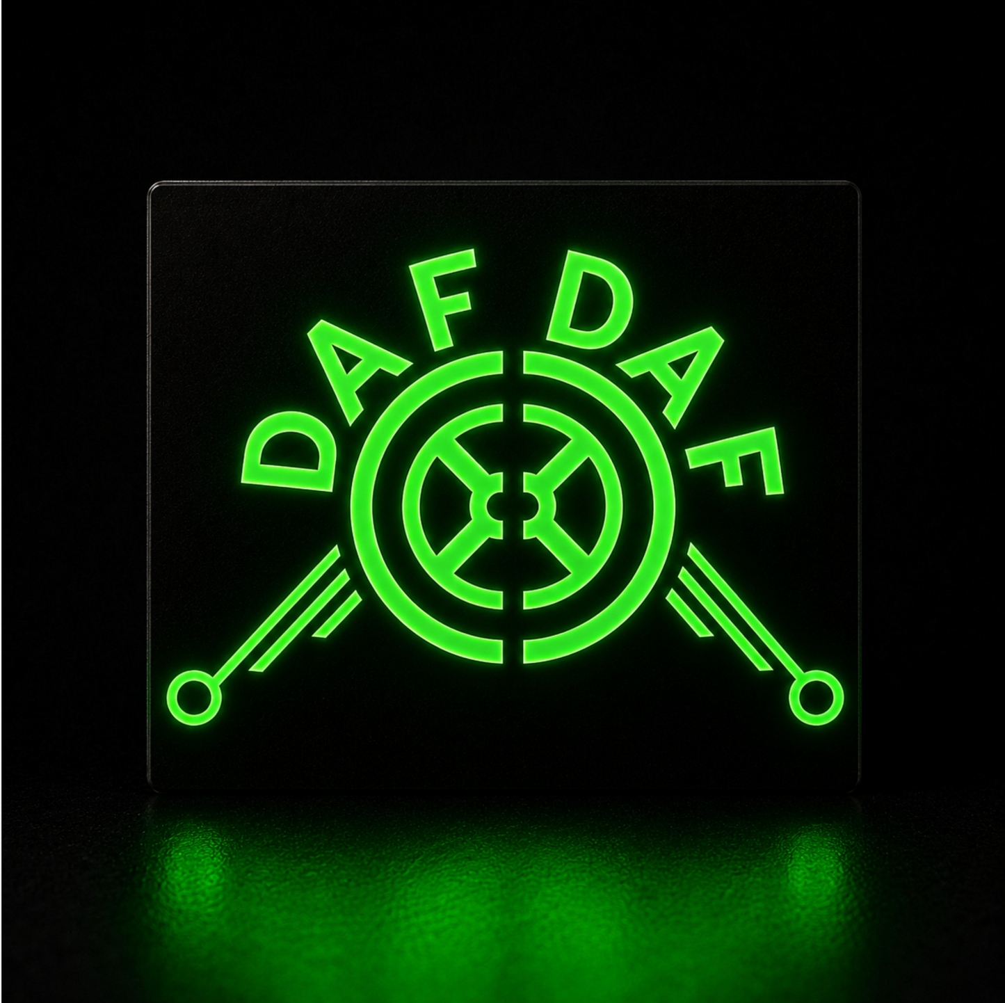 Mini plaque lumineuse LED DAF