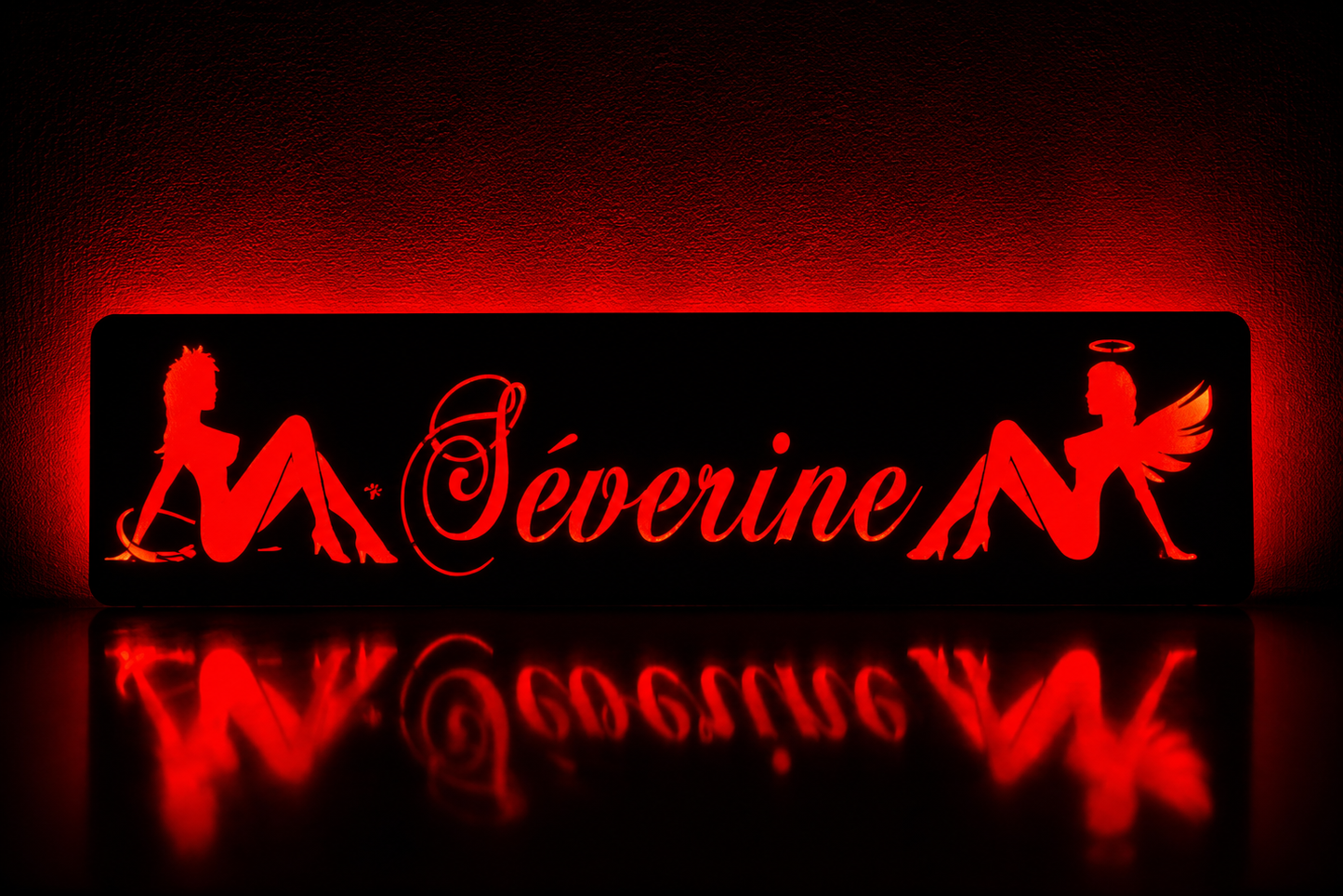 Plaque lumineuse camion sexy