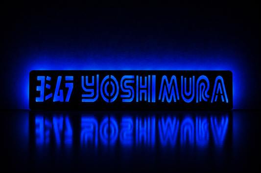 Plaque lumineuse camion LED personnalisée YOSHIMURA