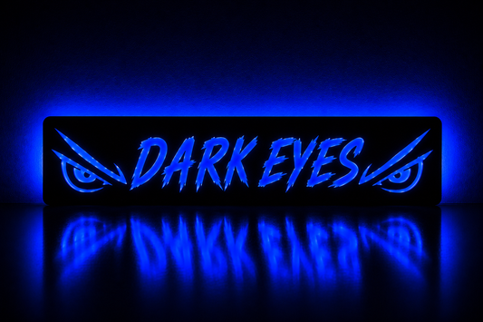 Plaques lumineuse camion LED personnalisée Dark Eyes