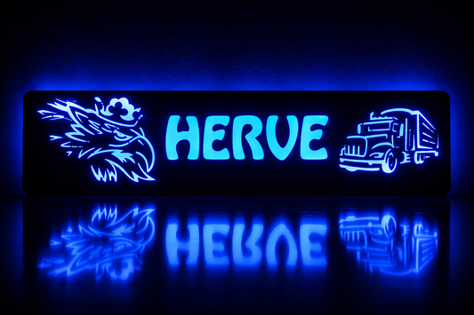 Plaque lumineuse camion Scania