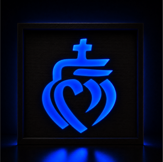 Fond de cabine Coeur vendéen LED