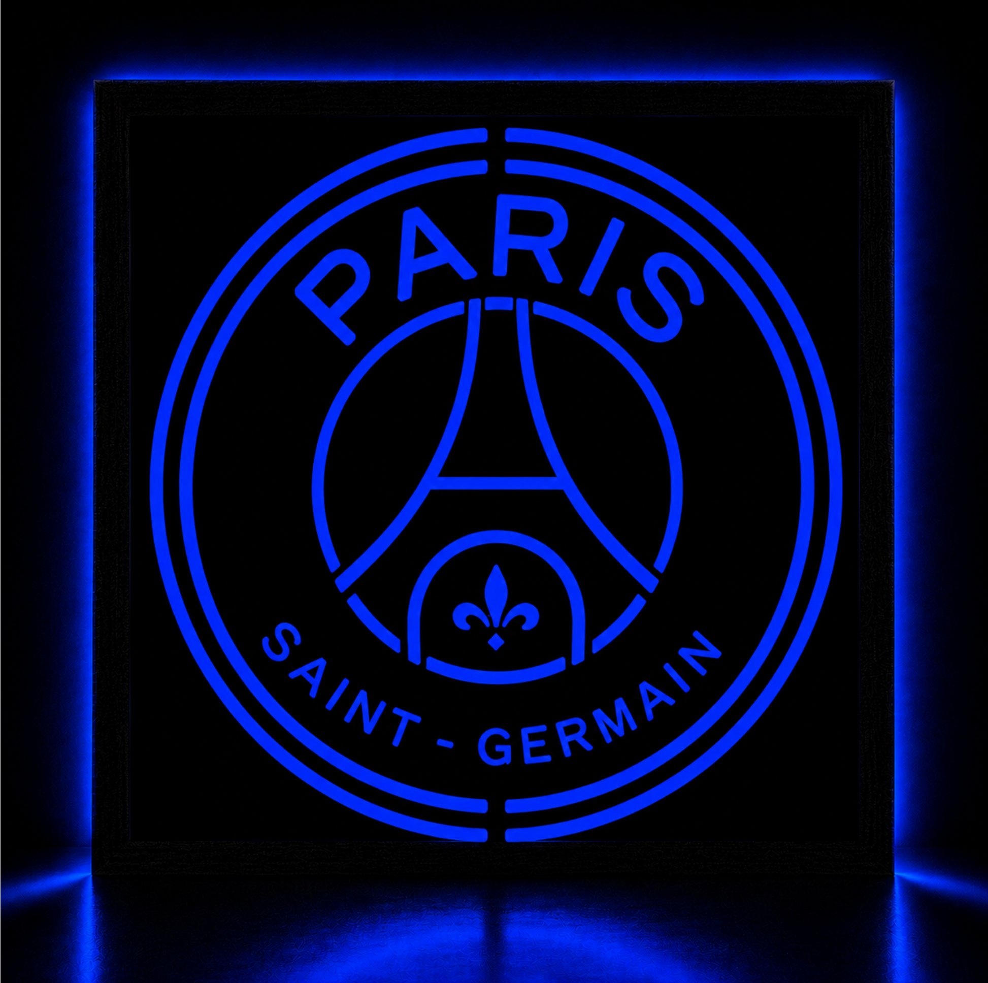 Fond de cabine PSG lumineux