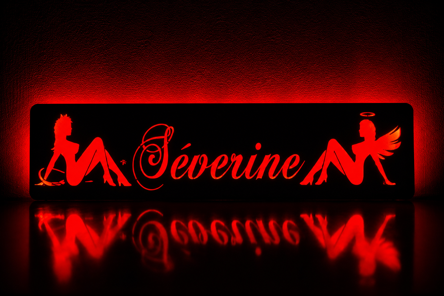 Plaque lumineuse camion sexy