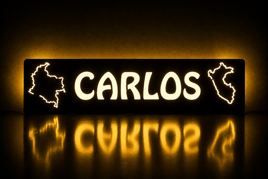 Plaque lumineuse camion Colombie pérou