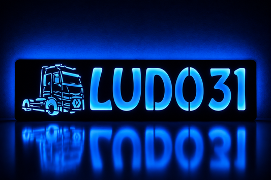 Plaque lumineuse camion RENAULT