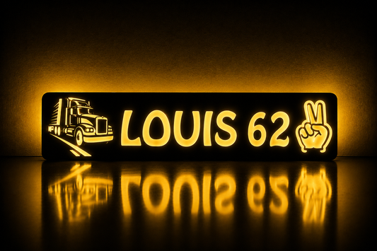 Panneau lumineux LED personnalisé Camion US