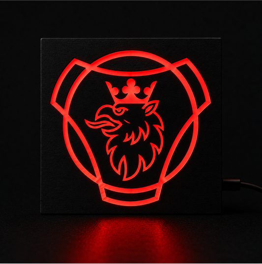 Mini plaque lumineuse LED Scania Griffon USB